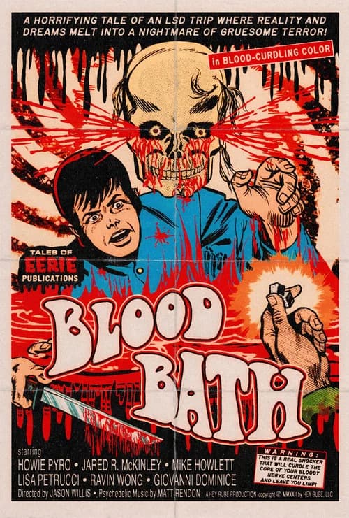 Blood Bath - Tales of Eerie Publications official trailer poster