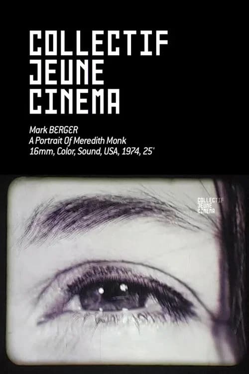 A portrait of Meredith Monk official trailer poster
