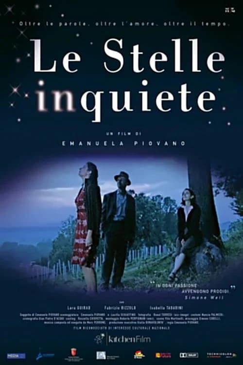 Le stelle inquiete official trailer poster