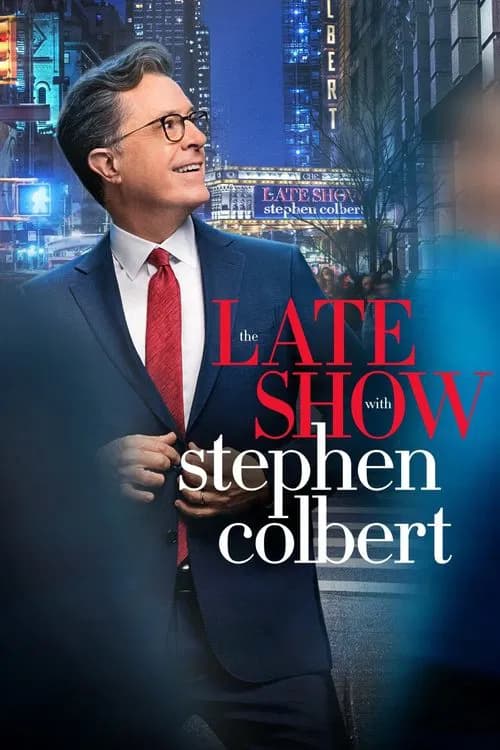 The Late Show with Stephen Colbert official trailer poster