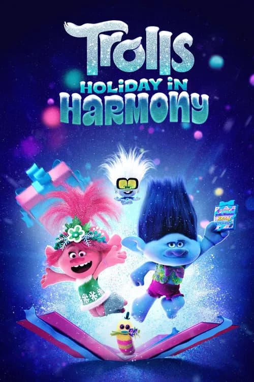 Trolls Holiday in Harmony official trailer poster