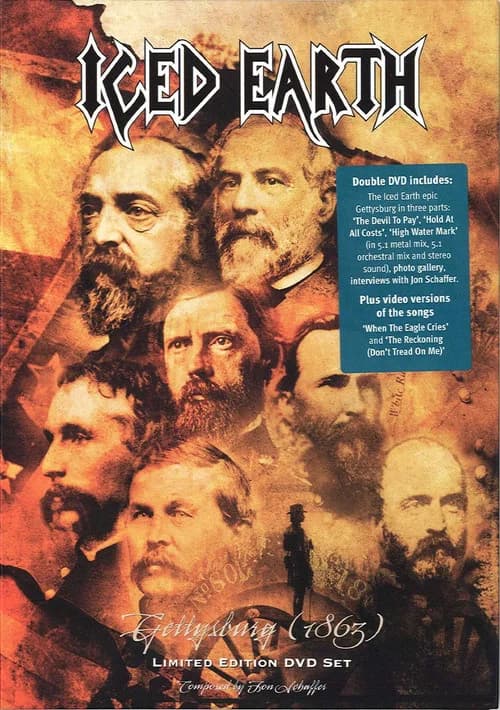 Iced Earth: Gettysburg 1863 official trailer poster