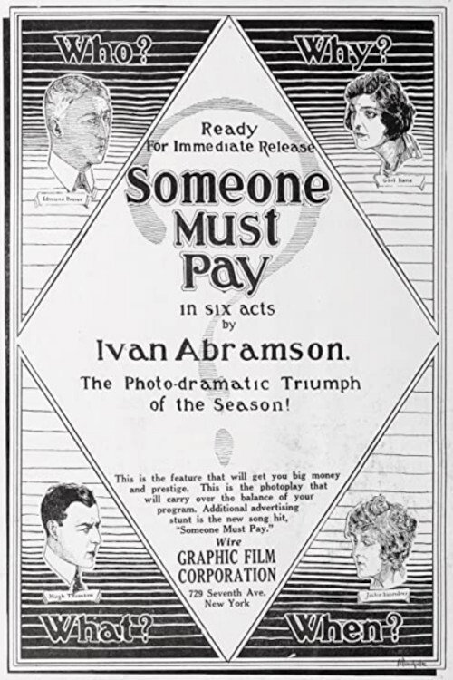 Someone Must Pay official trailer poster