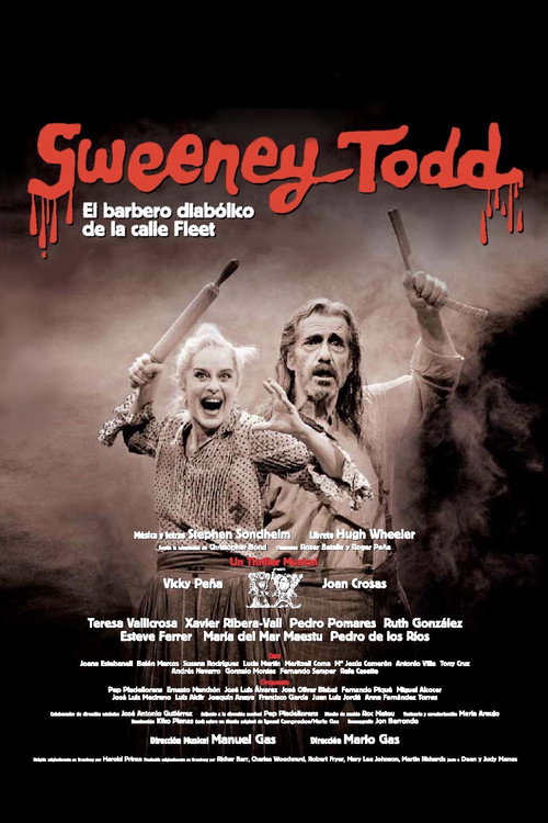 Sweeney Todd: The Demon Barber of Fleet Street official trailer poster