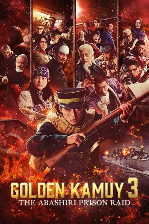 Golden Kamuy -The Abashiri Prison Raid- official trailer poster