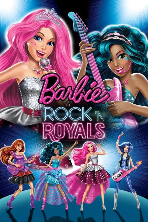 Barbie in Rock 'N Royals official trailer poster