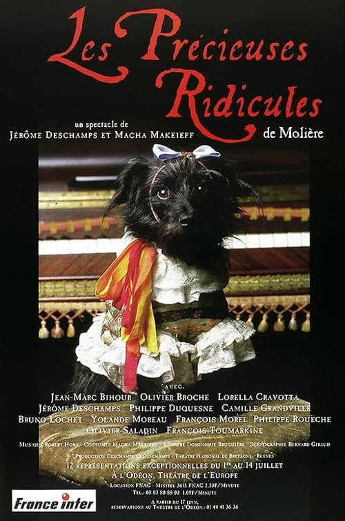Les Précieuses ridicules official trailer poster