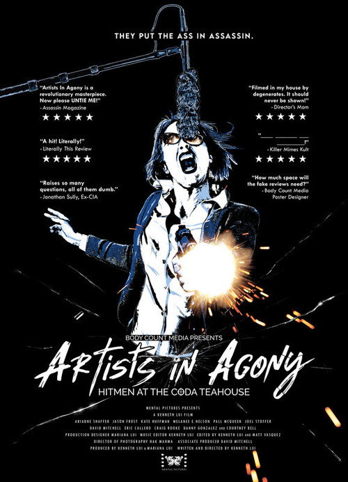 Artists In Agony: Hitmen at the Coda Teahouse official trailer poster