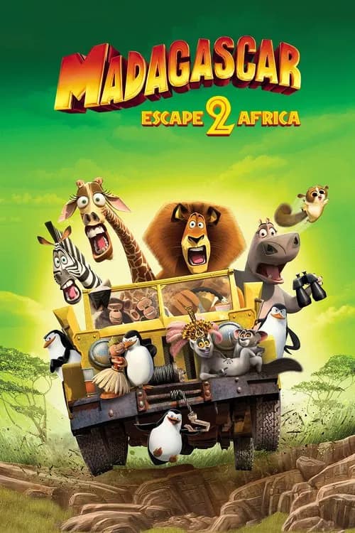 Madagascar: Escape 2 Africa official trailer poster