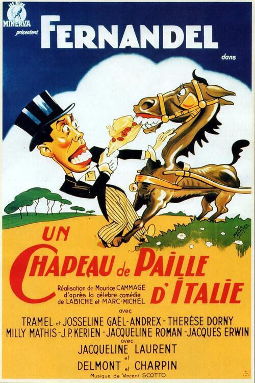 The Italian Straw Hat official trailer poster