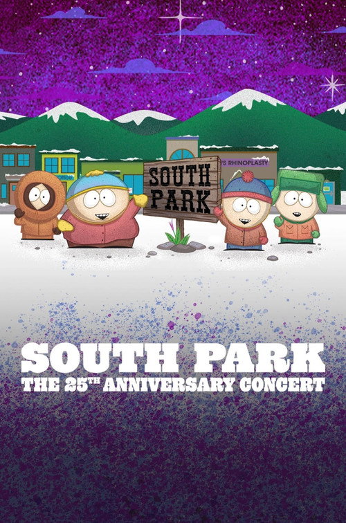 South Park: The 25th Anniversary Concert official trailer poster