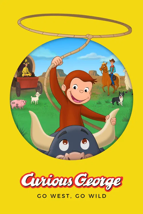 Curious George: Go West, Go Wild official trailer poster