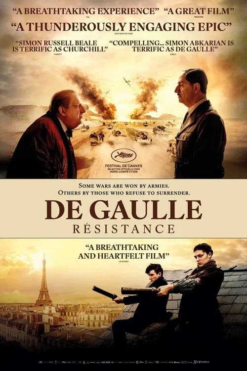 De Gaulle: Résistance official trailer poster