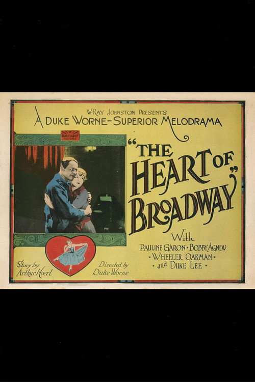 The Heart of Broadway official trailer poster