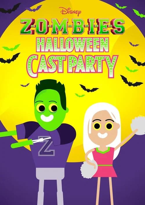 ZOMBIES Halloween Cast Party official trailer poster