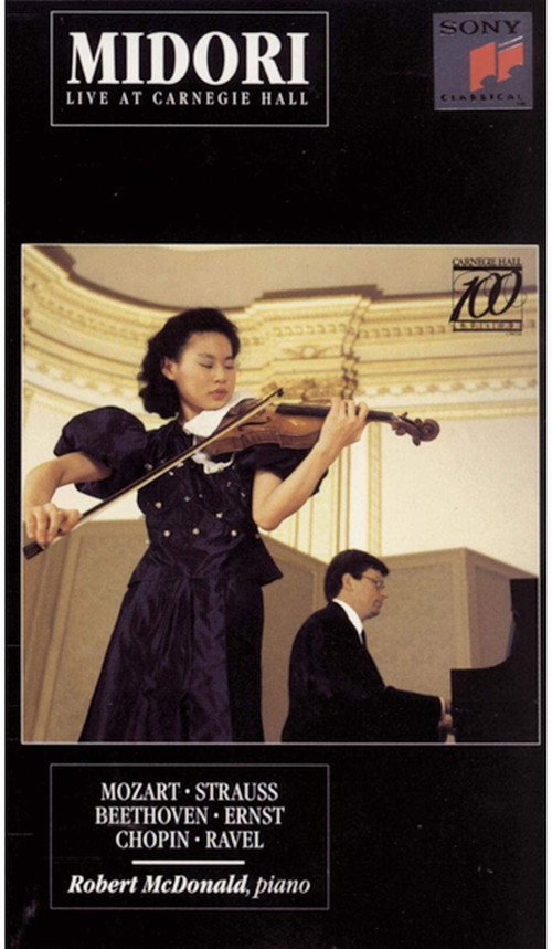 Midori Live at Carnegie Hall official trailer poster