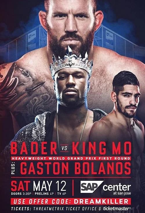 Bellator 199: Bader vs. King Mo official trailer poster
