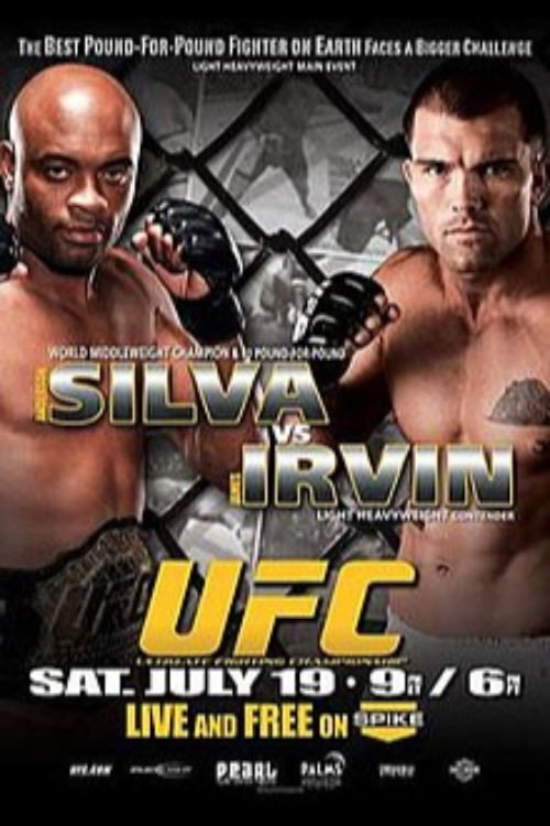 UFC Fight Night 14: Silva vs. Irvin official trailer poster