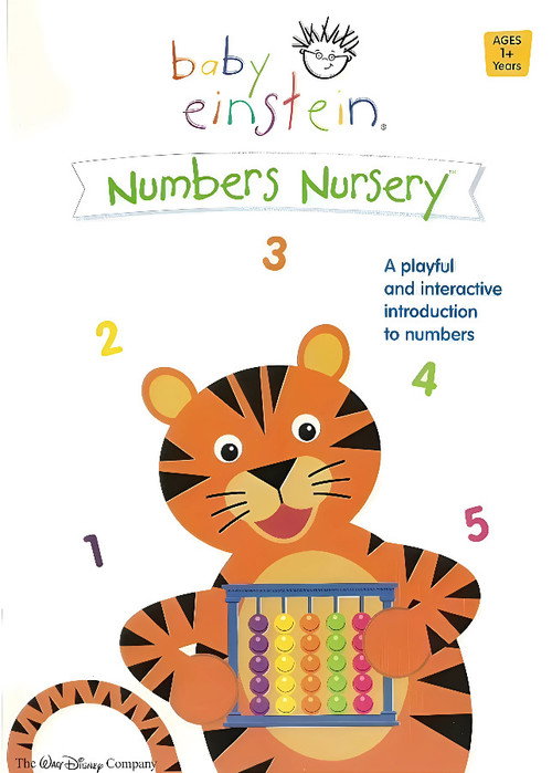 Numbers Nursery: Discovering 1 Through 5 official trailer poster