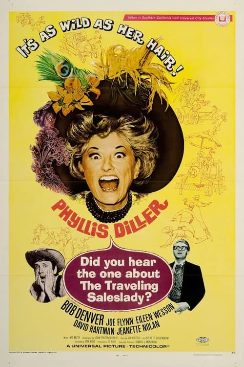 Did You Hear the One About the Traveling Saleslady? official trailer poster