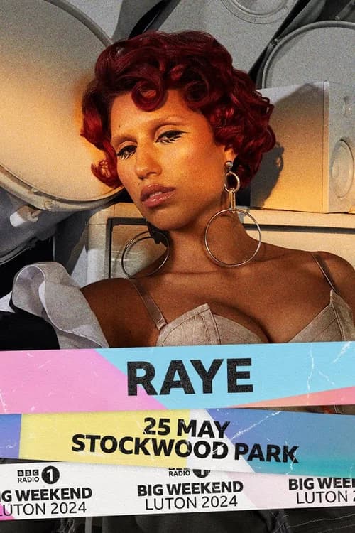 RAYE: Radio 1’s Big Weekend official trailer poster