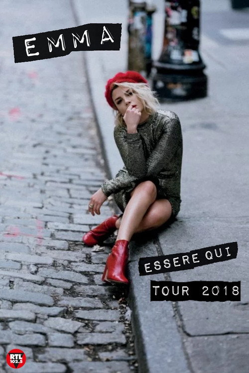 Essere Qui Tour official trailer poster