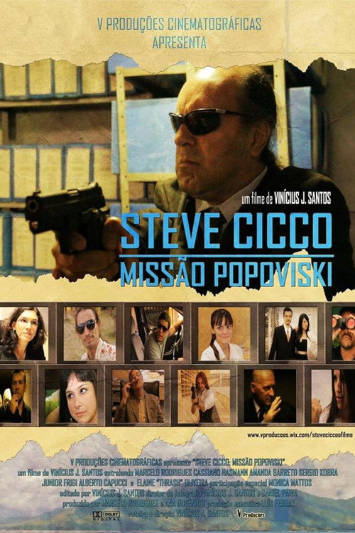 Steve Cicco: Missão Popovski official trailer poster