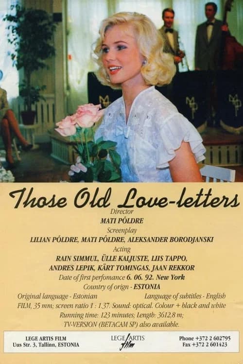 Those Old Love-letters official trailer poster