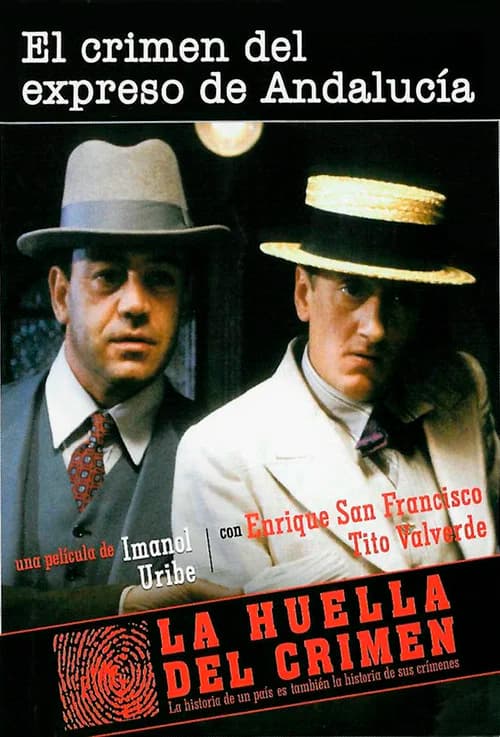 El crimen del expreso de Andalucía official trailer poster