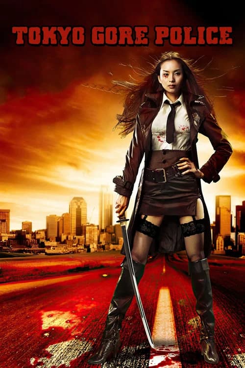 Tokyo Gore Police official trailer poster