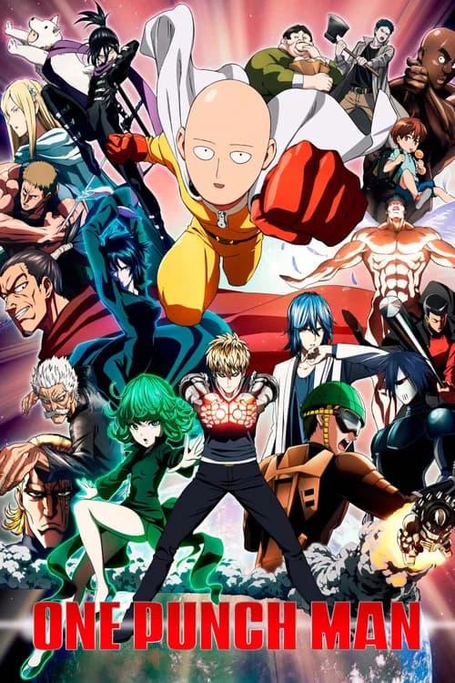 One-Punch Man official trailer poster