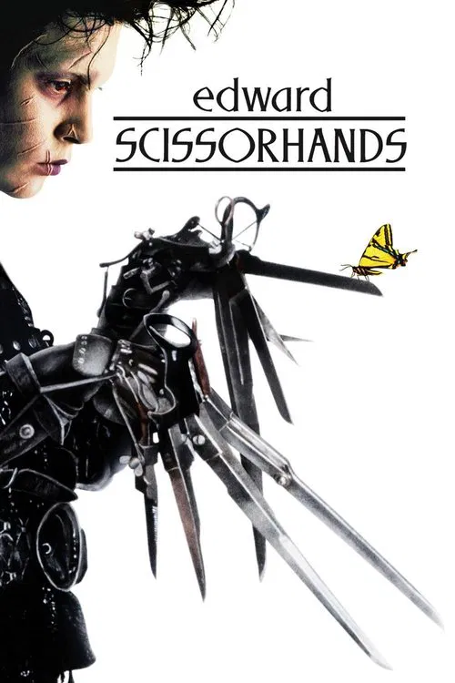 Edward Scissorhands official trailer poster