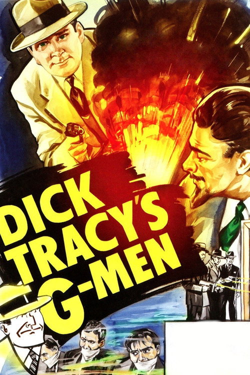 Dick Tracy's G-Men official trailer poster