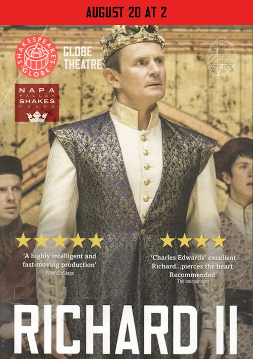 Richard II - Live at Shakespeare's Globe official trailer poster
