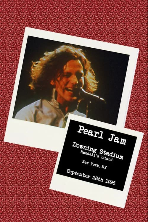 Pearl Jam: Downing Stadium, NY 1996 official trailer poster