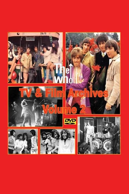 The Who - TV & Film Archives Vol. 2 (1967-1969) official trailer poster
