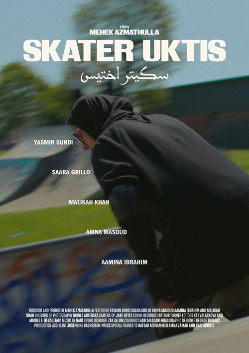SKATER UKTIS official trailer poster
