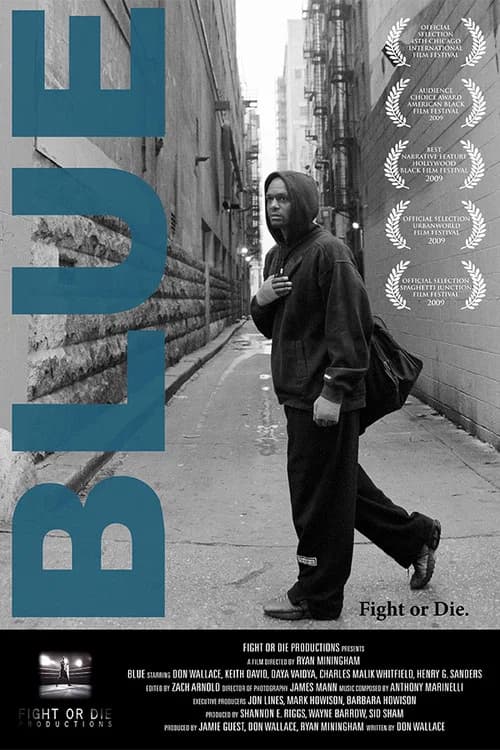 Blue official trailer poster