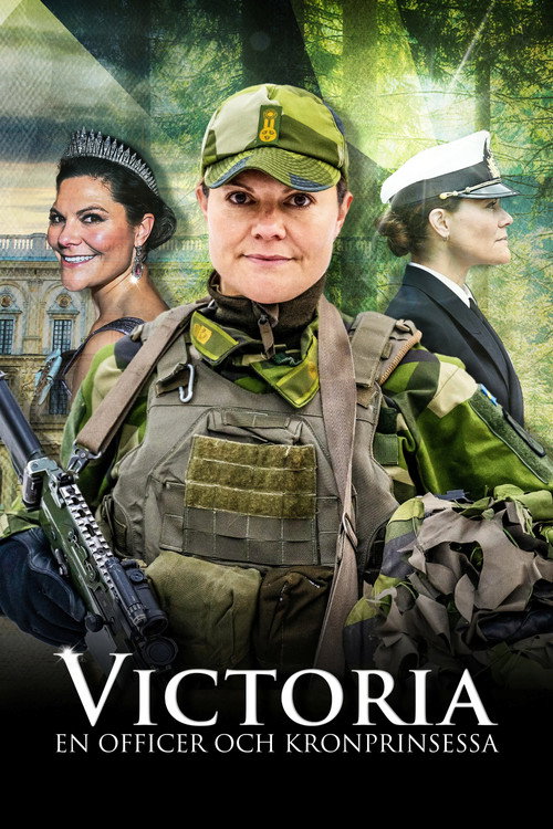 Victoria - en officer och kronprinsessa official trailer poster