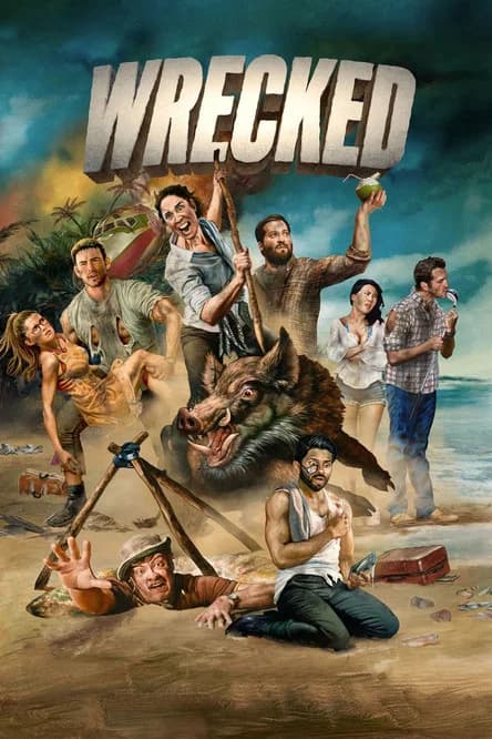 Wrecked official trailer poster