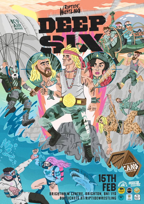 RIPTIDE: Deep Six 2019 official trailer poster