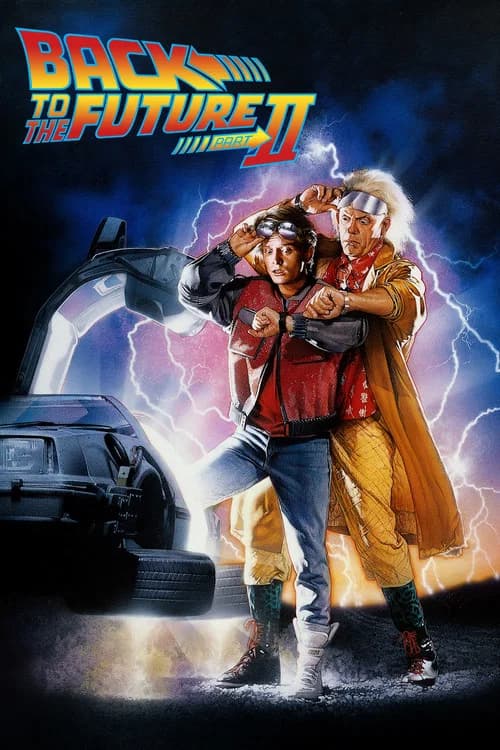 Back to the Future Part II official trailer poster
