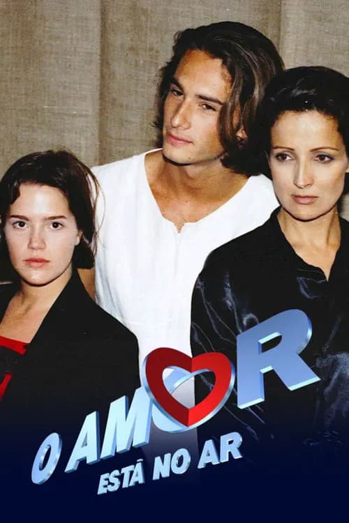 O Amor Está no Ar official trailer poster