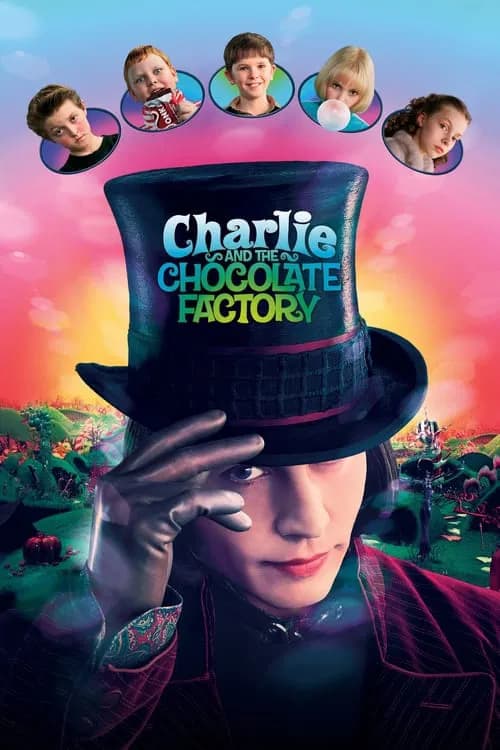 Charlie and the Chocolate Factory official trailer poster