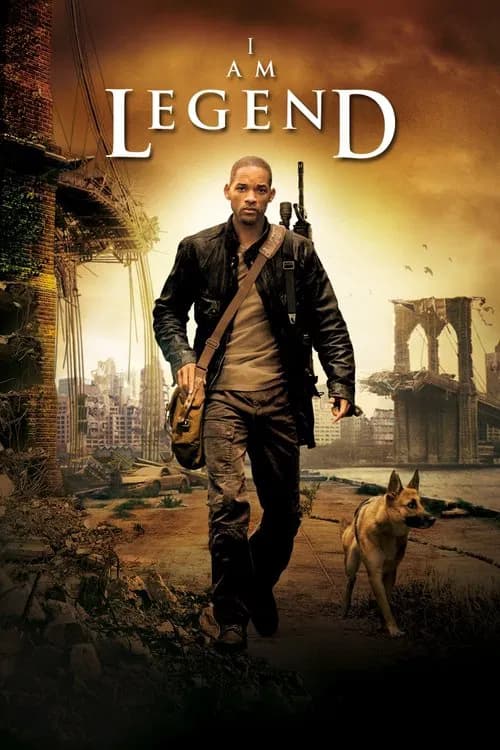I Am Legend official trailer poster
