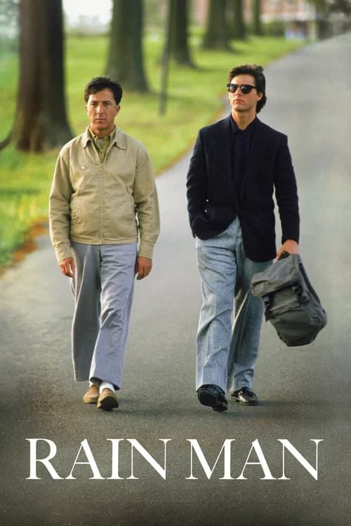 Rain Man official trailer poster