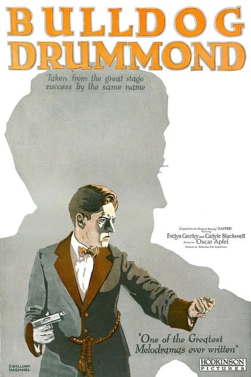 Bulldog Drummond official trailer poster