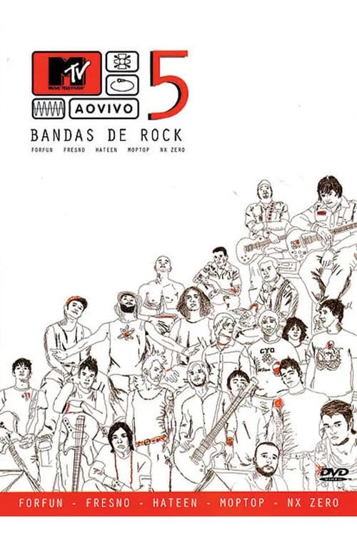 MTV Ao Vivo: 5 Bandas De Rock official trailer poster