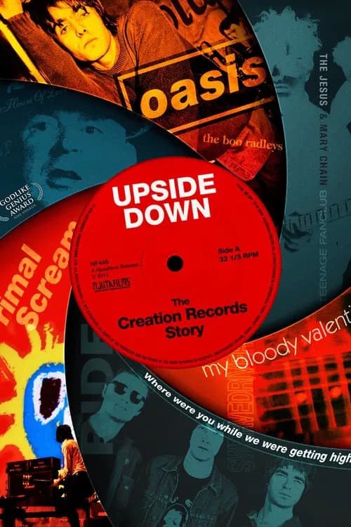 Upside Down: The Creation Records Story official trailer poster
