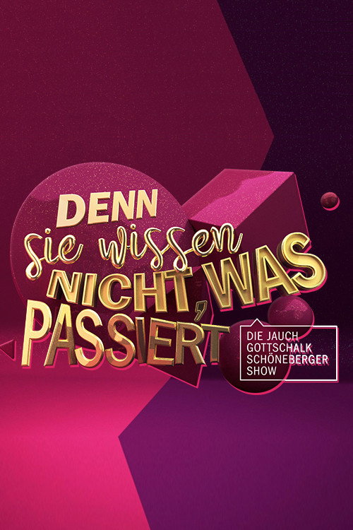 Denn sie wissen nicht, was passiert official trailer poster